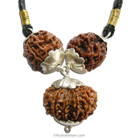 Administrator Power Pendant | Rudraksha Combinations for All | 3 Mukhi ...