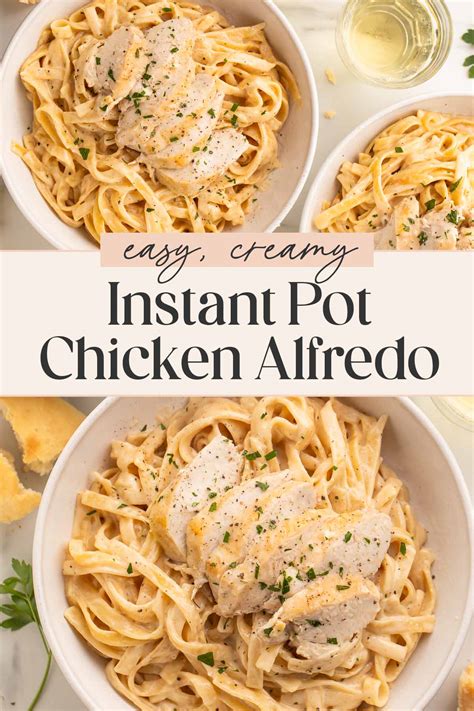 Instant Pot Chicken Alfredo - 40 Aprons