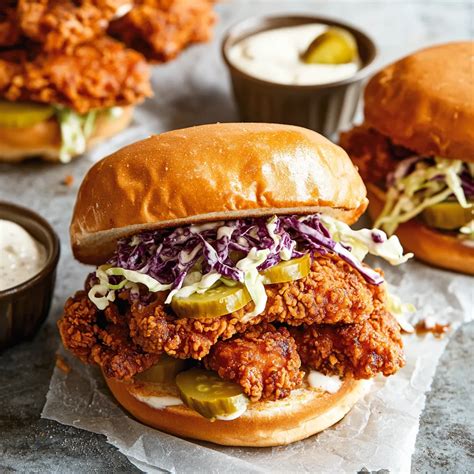 Crispy Nashville Hot Chicken Sandwich Recipe | Spicy Southern Classic ...