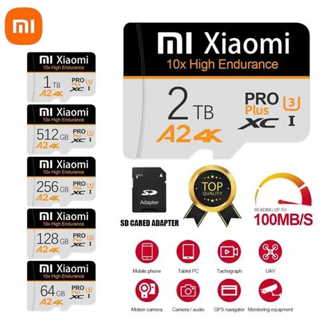 Buy New Mini SD Card 256GB 512GB 1TB 2TB Memory Card Class10 TF Card ...