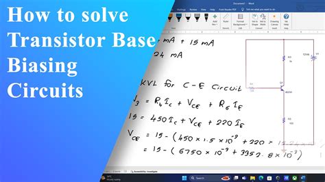 Image result for Transistor Biasing Tutorial