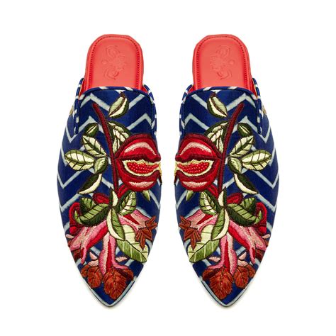 The Precious Pomegranate Cone Mules Women – Banjaaran Studio