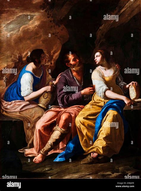 Lot and his daughters hi-res stock photography and images - Alamy