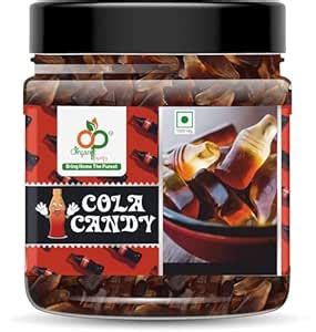 Organic Purify Cola Flavored Bottle Candy 800 GM | Hard Candy | Jar ...