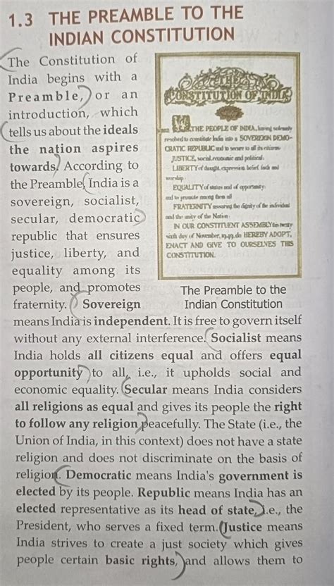 Preamble to the Indian Constrution Write preamble to our constitution ...