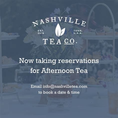 Afternoon Tea – Nashville Tea Co
