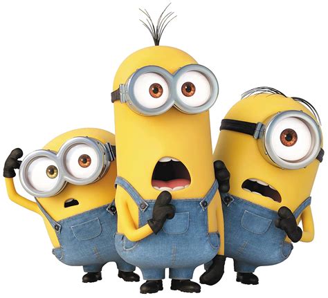 Kevin, Stuart, and Bob (Minions) PNG #1 by Jasowke on DeviantArt