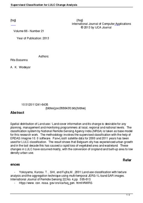Image result for Flowchart for Lulc Using Supervised Classification