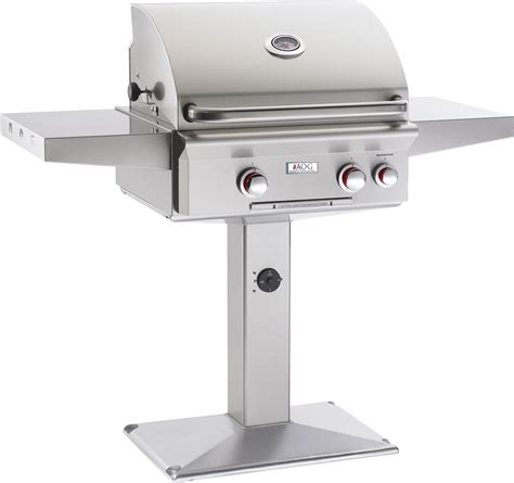 Natural Gas Grills On A Small Stand