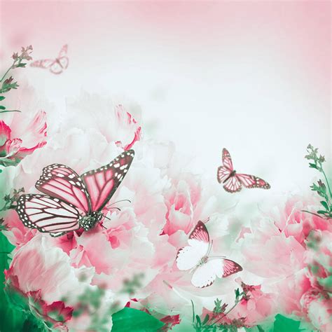 [100+] Pink Butterfly Backgrounds | Wallpapers.com