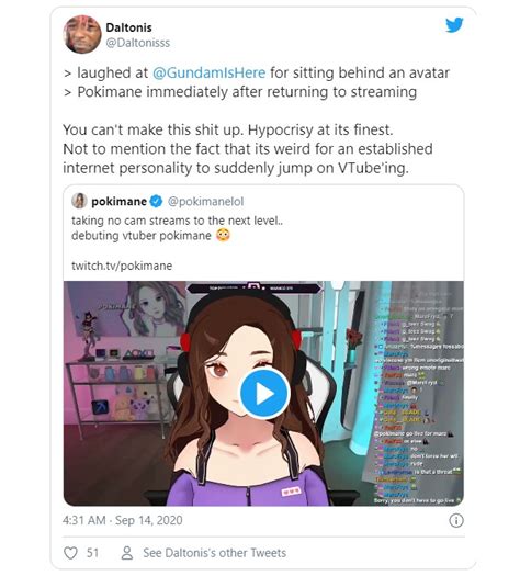 Popular Streamer Pokimane Receives Backlash For Debuting As A Vtuber