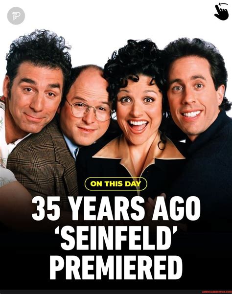 On this day 35 years ago the hit sitcom ’Seinfeld’ debuted. 📺 Are you a ...