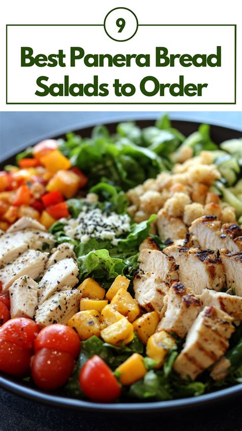 9 Best Panera Bread Salads to Order | Panera salad, Delicious salads ...