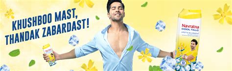 Navratna Cool Arctic Blossom Talc | Instant Sweat Absorption and ...