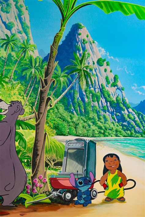 Lilo And Stitch Beach Scene
