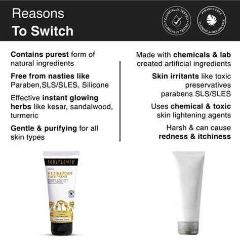 Buy Best Kumkumadi Tailam Face Wash Online in India – Soulflower.in