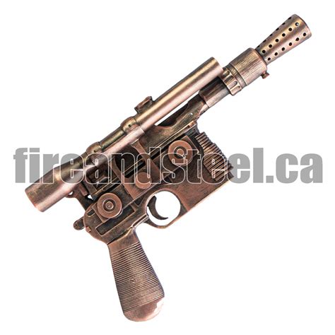 Han Solo's DL-44 Heavy Blaster Pistol - Fire and Steel