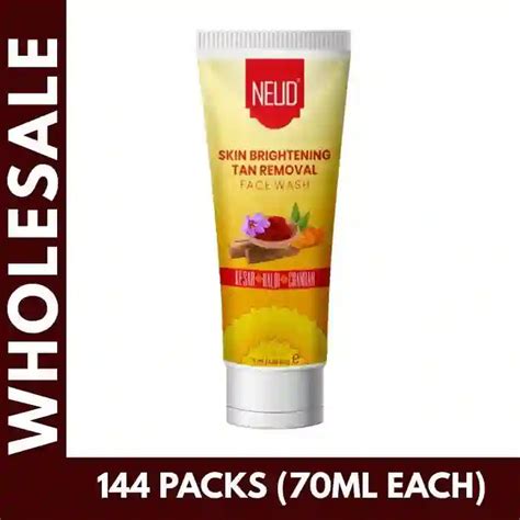 Wholesale Bulk Order: NEUD Skin Brightening Tan Removal Face Wash 70ml ...