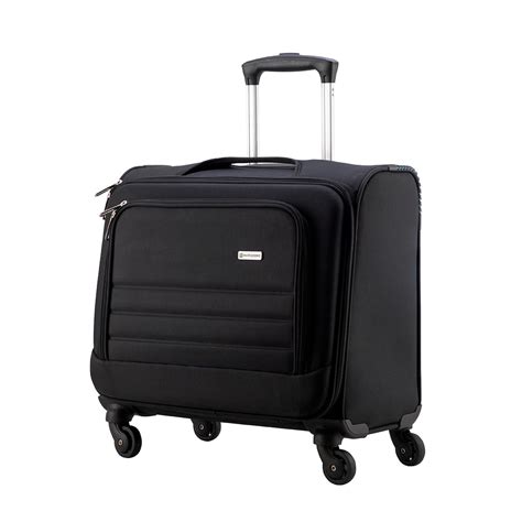 HARISSONS Directorate 2.0 Overnighter Laptop Trolley Bag with Wheels ...