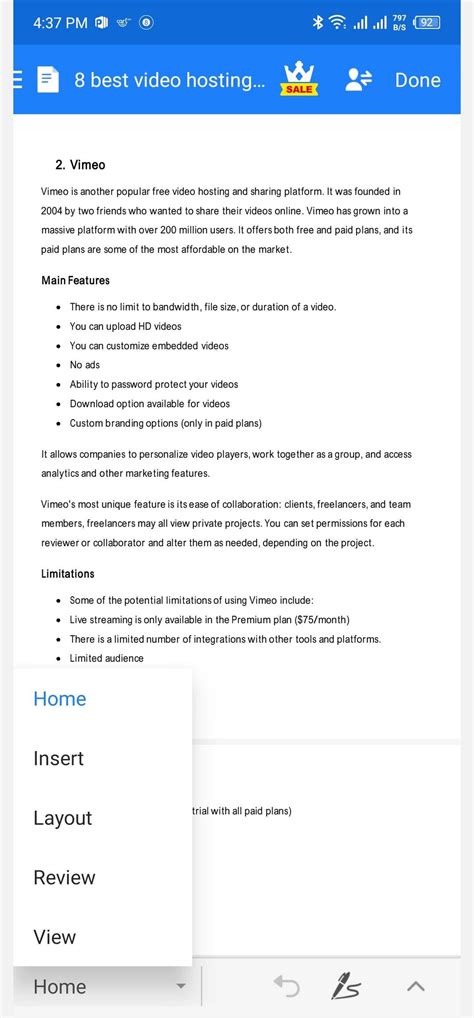 The 7 Best Free Microsoft Office Alternatives for Android