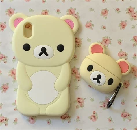 Rilakkuma Korilakkuma Phone Case and Airpod Case