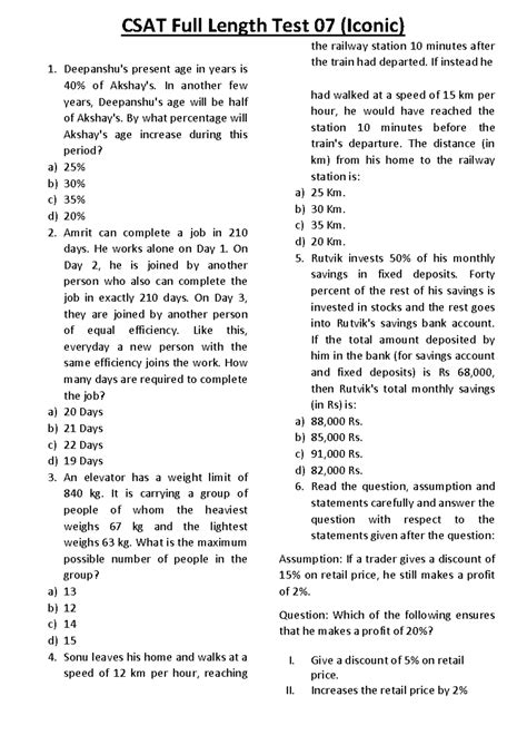 CSAT Full Length Test 07 Iconic 16062877 2023 04 230413 162250 ...