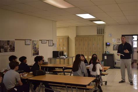 SFX middle schoolers learn about how to try out for sports at John ...