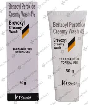 BREVOXYL CREAMY WASH 50 GM: Price, Uses, Side Effect, Composition ...