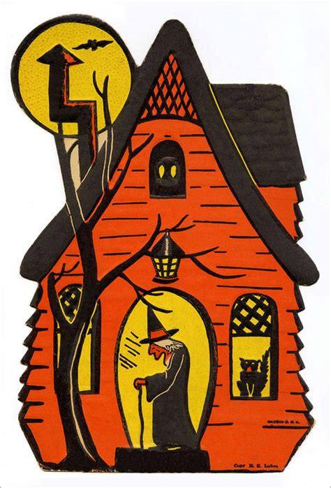 free printable vintage halloween clip art 10 free Cliparts | Download ...