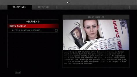 Image result for Hitman Absolution Main Menu