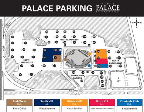 The Palace of Auburn Hills Complete Parking Guide - Stadium Parking Guides