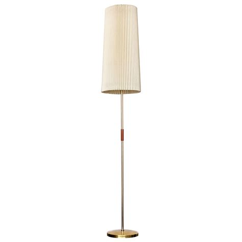 Vintage French Solid Brass 3 Legged Floor Lamp w/New Shade at 1stDibs ...