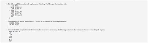 LC3 Assembly Computer Diagram 的图像结果