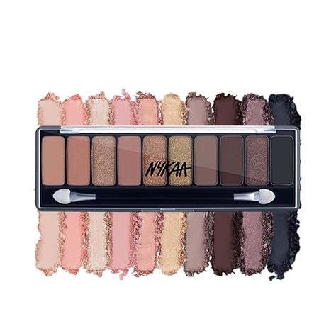 Buy Nykaa Eyes On Me! 10-in-1 Eyeshadow Palette - Smokey at 8! Online ...