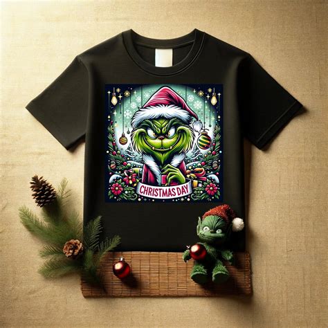 Christmas T-shirt, Grinch Png,svg File, Grinch Clipart Art, Grinch ...