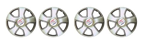 Autopearl Car Full Caps Silver Wheel Cover for Mahindra Scorpio (17 ...