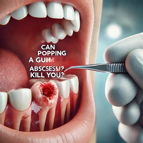Gum Abscess Pop