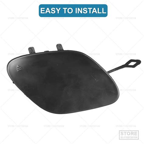 C Class W205 Lci 2019-2023 Amg Sport Front Bumper Tow Hook Towing ...