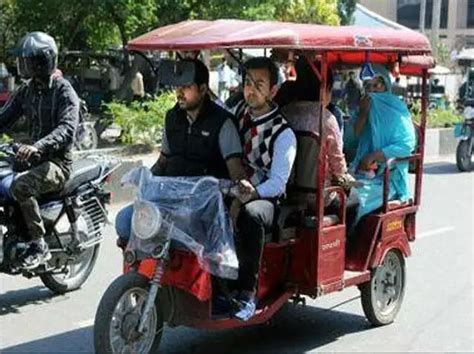 Government ordinance on E-rickshaws - E-Rickshaw | The Economic Times