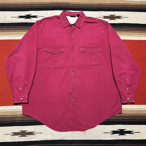 90s Patagonia Long Sleeve Shirt size XL | DESERTSNOW