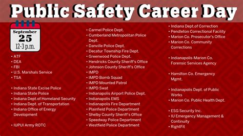 Connect with careers in public safety – Making a Difference