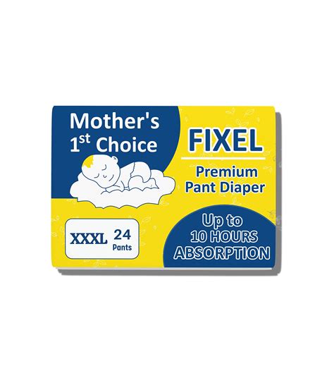 Buy FIXEL Extra Absorb baby diapers Pants Triple Xl XXXL size Pack of 1 ...