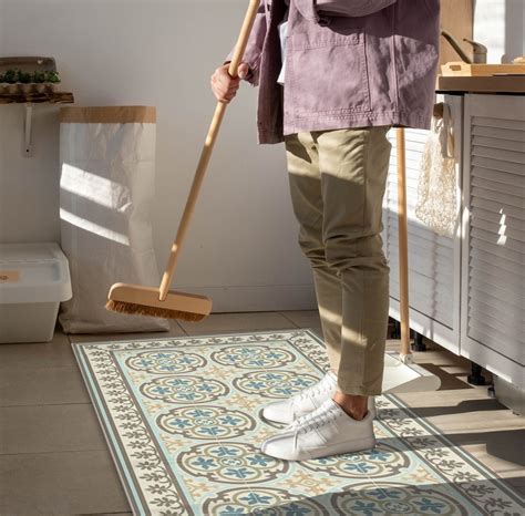 PVC Kitchen Mat, Vinyl Kitchen Mat, Non Absorbent Vinyl, Modern ...