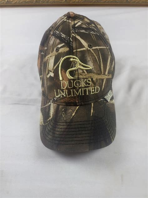 VTG Ducks Unlimited Adjustable Strap Hat - Gem