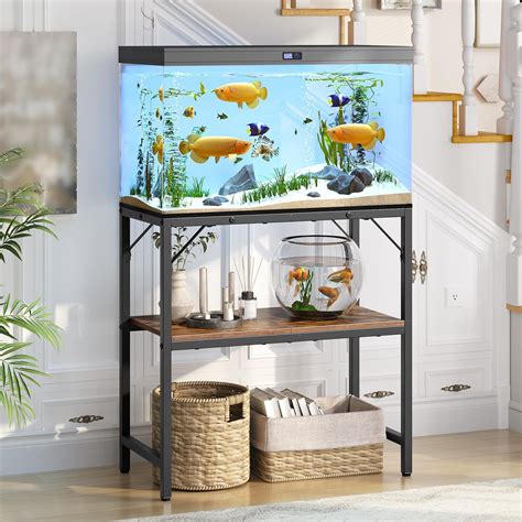 Amazon.com: 20 Gallon fish tank stand. 10 gallon aquarium Stand. Great ...