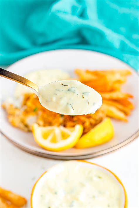 Easy 4 Ingredient Tartar Sauce - All You Need is Brunch