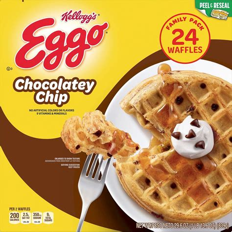 Kellogg's Eggo Chocolatey Chip Waffles 839 g Online at Best Price ...