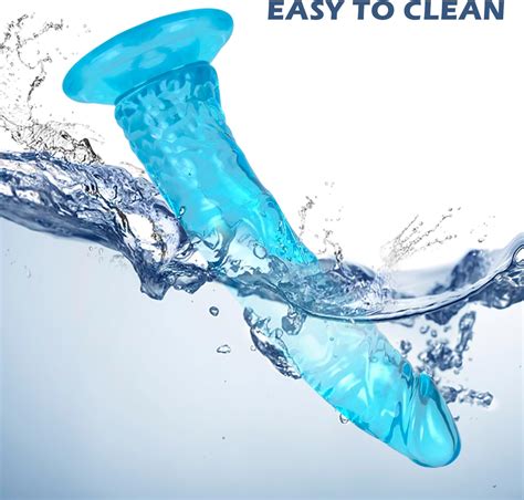 Consolador realista juguetes sexuales con ventosa para jugar con manos ...