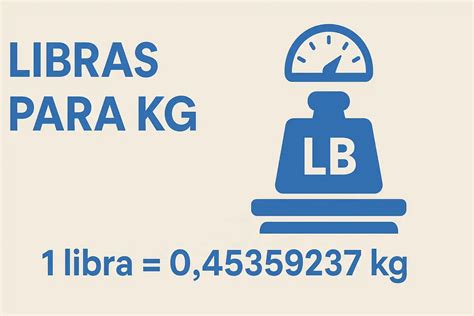 Conversor de Libras para Kg – Calcule Peso com Precisão Online