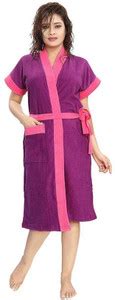 DDH PURPLE PINK XXL Bath Robe - Buy DDH PURPLE PINK XXL Bath Robe ...